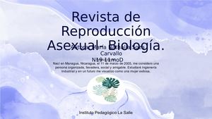 REPRODUCCIÓN ASEXUAL.