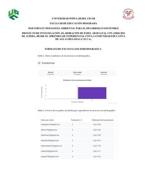 Encuesta Sociodemografica Tabulación.TESISMPADSH5 - PASTO
