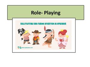 Clase 5 Psicoterapia Del Niño Tema Role Playing 2021