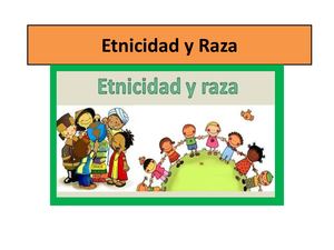Antropología Etnicidad Y Raza