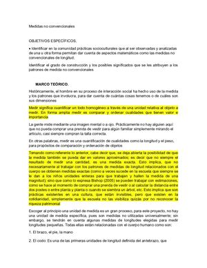 Practica No Uso De Medidas No Convencionales