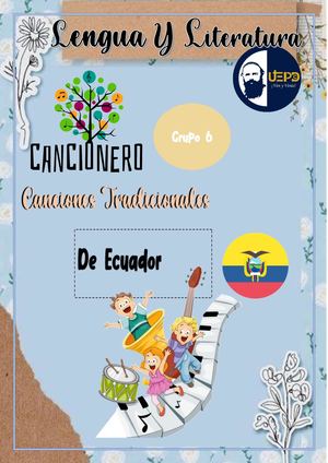 Grupo 6 Cancionero