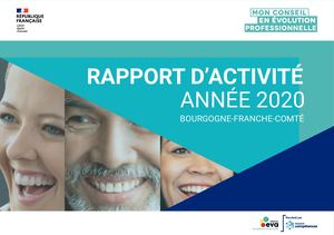 Rapport d'activité 2020 - Conseil en évolution professionnelle des actifs occupés en Bourgogne-Franche-Comté