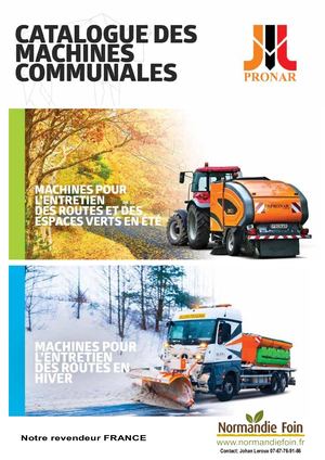 Catalogue Pronar Communal