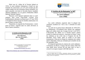 AMFAR A15 447 Le carre militaire (vers 1980)