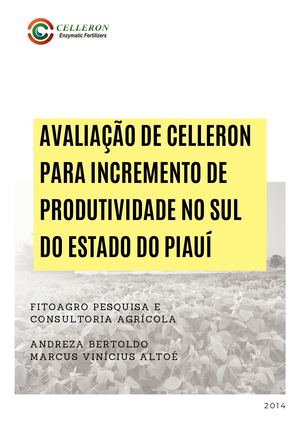Avaliação de Celleron no Piauí