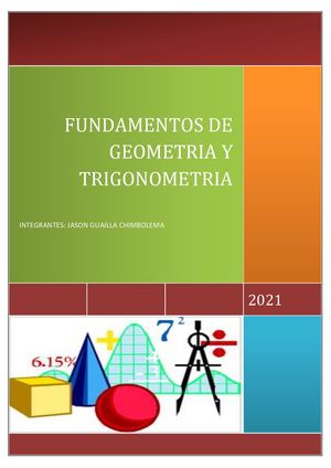 Fundamentos De Geometria Y Trigonometria