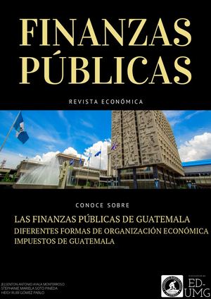 Revista De Finanzas Publicas Primer Parcial