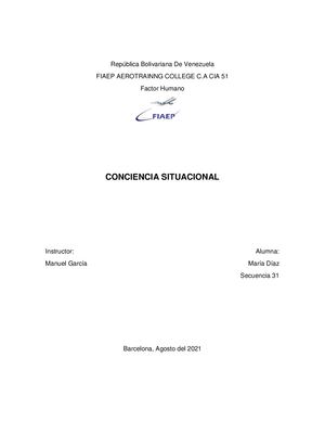 Conciencia Situacional