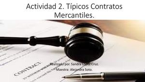 Contratos Mercantiles