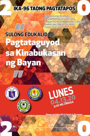 Magat Salamat ES Souvenir Program 2020