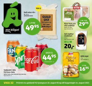 Á tilboðsblað vika 32 2021