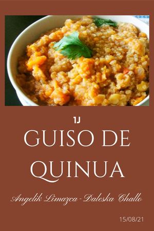 Receta de guiso de quinua