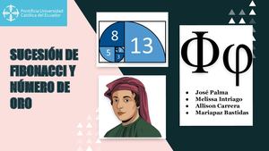 Suseció De Fibonacci Y Número De Oro