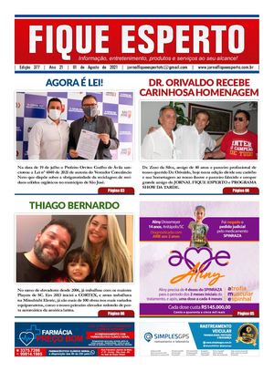 Jornal Fique Esperto - Edição Digital 377