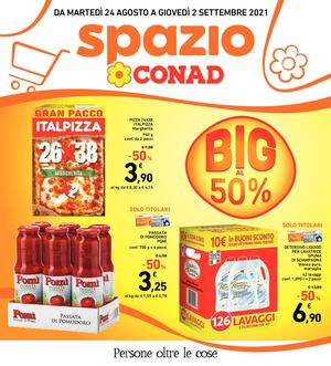 Volantino Conad Spazio Emilia Nord Ovest 24 Agosto 02 Settembre