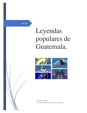 Leyendas De Guatemala