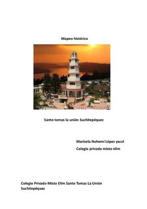 Calameo Mapeo De Santo Tomas