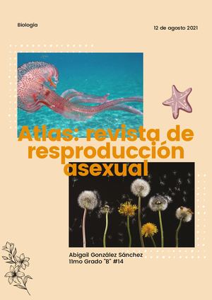 Atlas Revista De Reproducción Asexual
