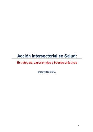 Accion Intersectorial