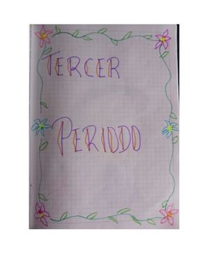 Cuaderno Tercer Bimestre 11 De Agosto