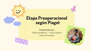 Etapa Preoperacional Según Piaget