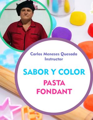 Color Y Sabor Del Fondant