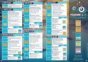 Programme du 12ème Festival Sublimage