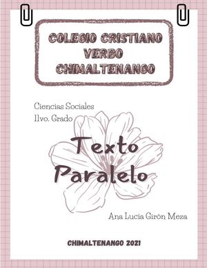 Texto Paralelo