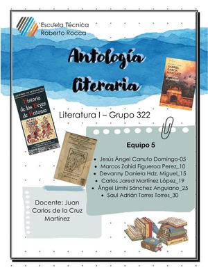 322 E5 Pf Antología Literaria