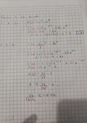RESOLVER LO QUE SE PIDE EN CADA UNO DE LOS 5 INCISOS