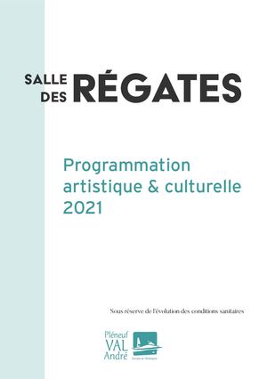 Salle des Régates - Programmation 2021