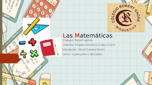 Las Matemáticas