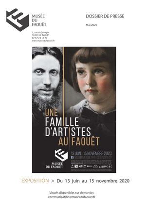 633533 Dossier Presse Une Famille Dartistes Musee Lefaouet 2020