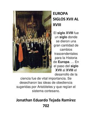 Europa Siglos Xvii Al Xviii (4)
