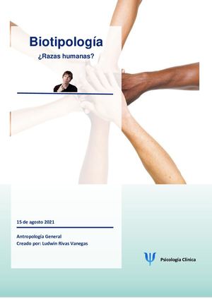Biotipología (Razas Humanas)