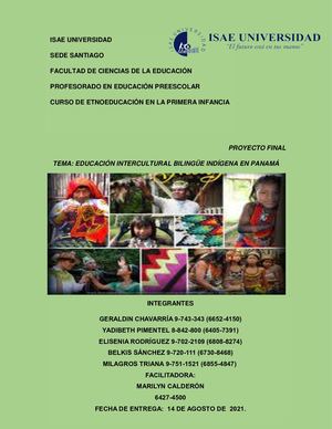 Proyecto Final Etnoeducacion