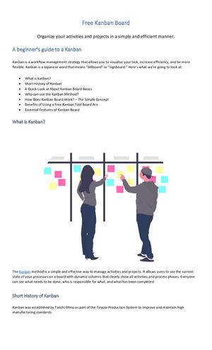 A beginner’s guide to a Kanban | Free Kanban board