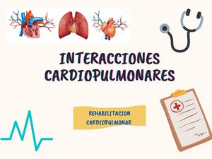 Interacciones Cardiopulmonares