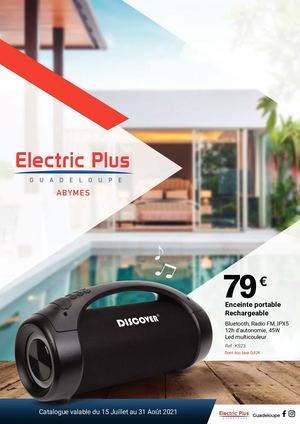Catalogue Electric Plus Les Abymes | JUILLET - AOÛT 2021