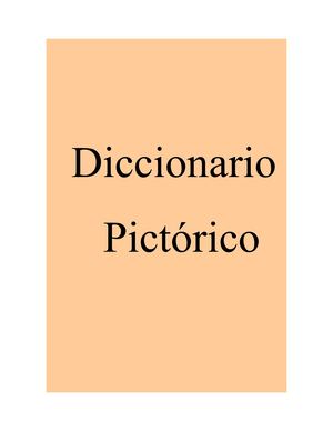 Diccionario Pictorico