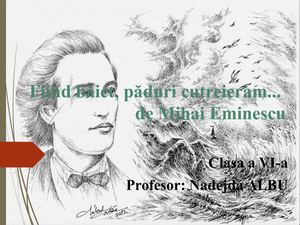 Fiind Băiet Păduri Cutreieram