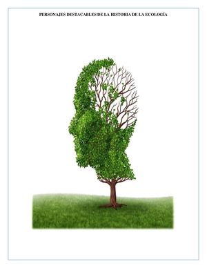 Personajes Destacables En La Historia De La Ecología