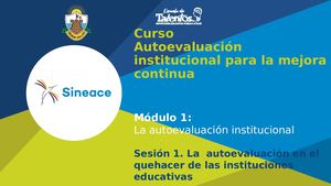 Ppt Autoevaluación Institucional En Revisión
