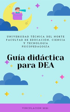 Guia Didactica Para Niños Con Dea