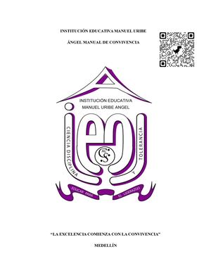 Anexo 1 Manual De Convivencia Manuel Uribe ÁNgel