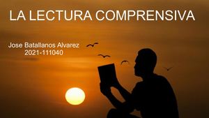 La Lectura Comprensiva