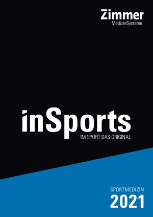 inSports Katalog 2021 - Zimmer Medizin Systeme