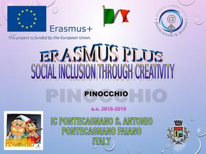 Erasmus Pinocchio 2018 2019