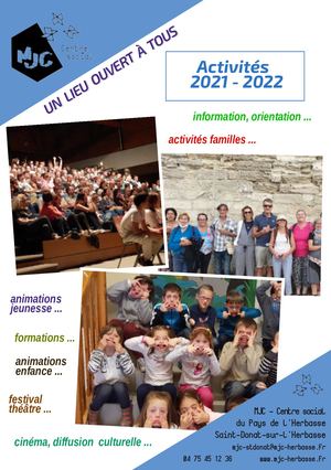 Plaquette des activités 2021-2022